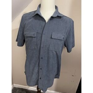 Wesc Button Up Shirt Corduroy Brand Is From Stockholm‎ Sweden